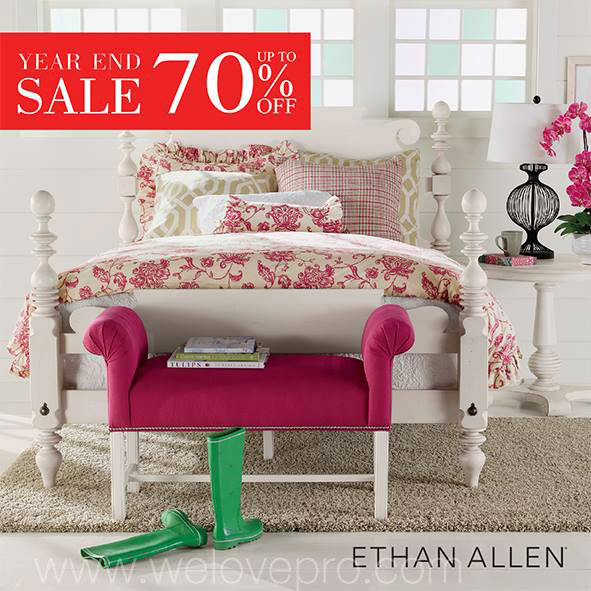 ETHAN ALLEN Year End Sale 2013