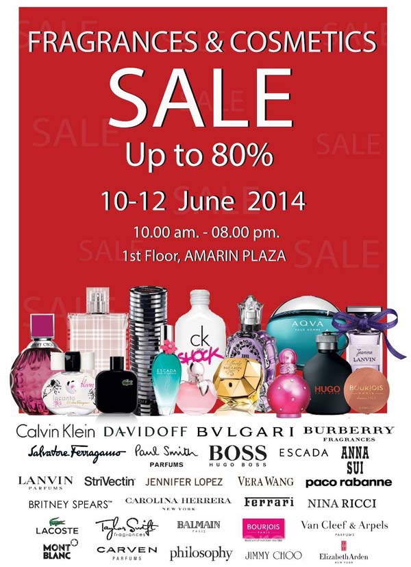 Fragrance & Cosmetic Sale 2014