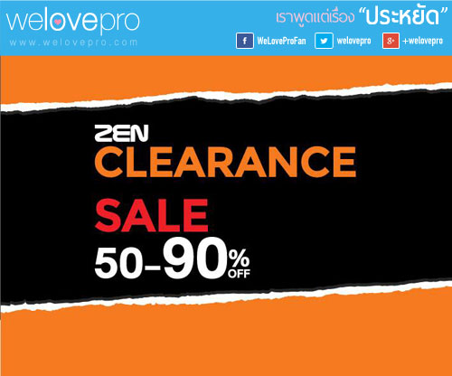 promotion Zen Clearance Sale 50-90%