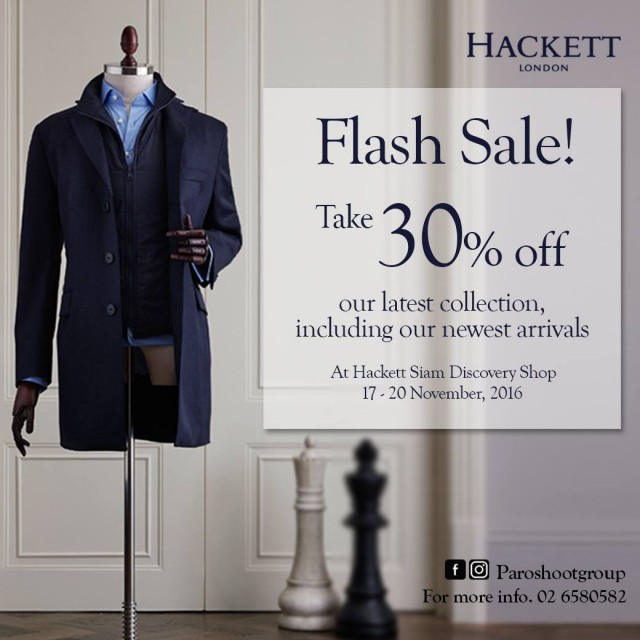 HACKETT FLASH SALE! 