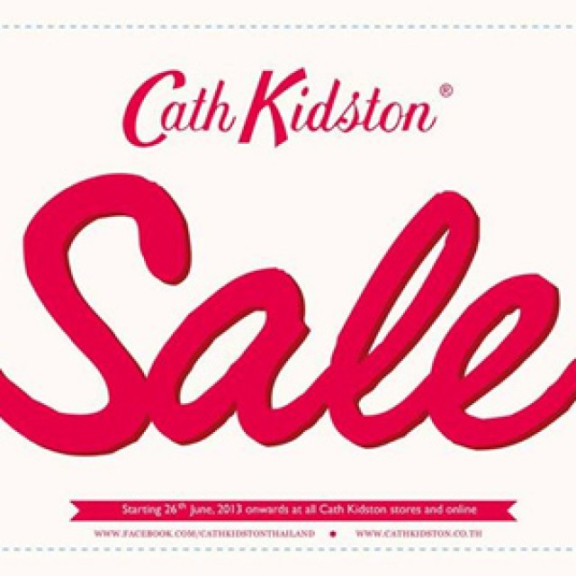 โปรโมชั่น Cath Kidston End of Season Sale สูงสุด 40% (มิ.ย.56)