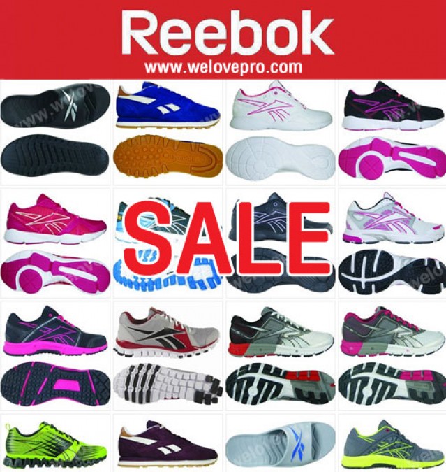 โปรโมชั่น Reebok Mega Sales 2013 สินค้ากีฬา Reebok ลดสูงสุด 80%