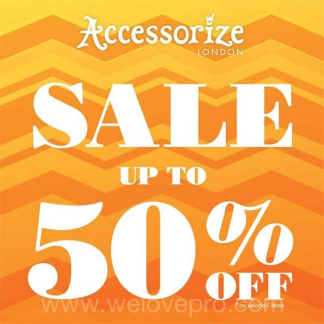 โปรโมชั่น Accessorize End of Season Sale ลดสูงสุด 50%