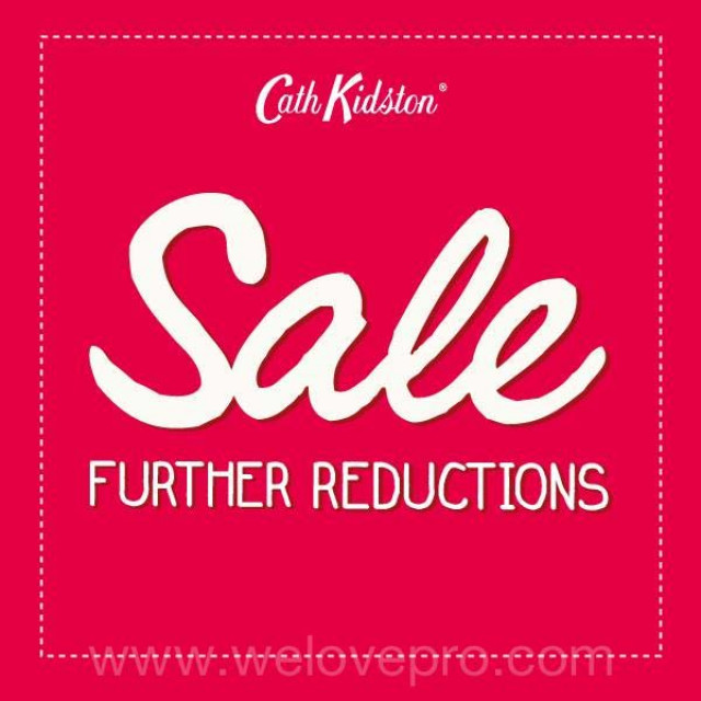 โปรโมชั่น Cath Kidston Sale Further Reductions (ม.ค.57)
