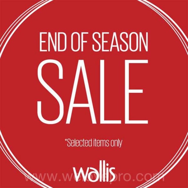 โปรโมชั่น WALLIS end of season sale ลดสูงสุด 70% (ม.ค.57)