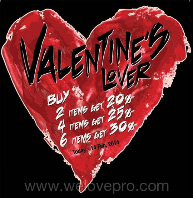 โปรโมชั่น CPS CHAPS Valentine?s Lover Sale ลดสูงสุด 25% (ก.พ.57)