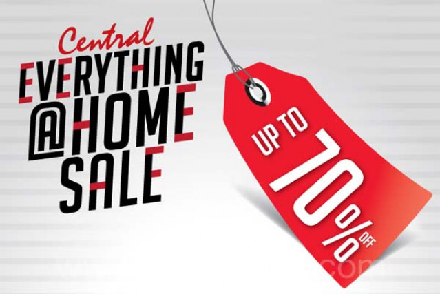 โปรโมชั่น Central Everything Home Sale ลด 30-70% (ก.พ.-มี.ค.57)