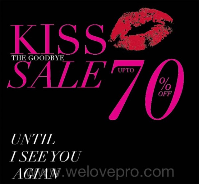 โปรโมชั่น f fashion Kiss The Goodbye Sale ลดสูงสุด 70%