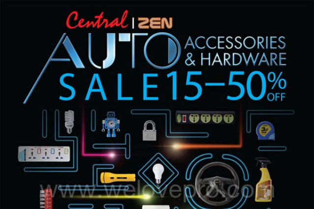 โปรโมชั่น Central/ZEN Auto Accessories & Hardware Sale 15-50%